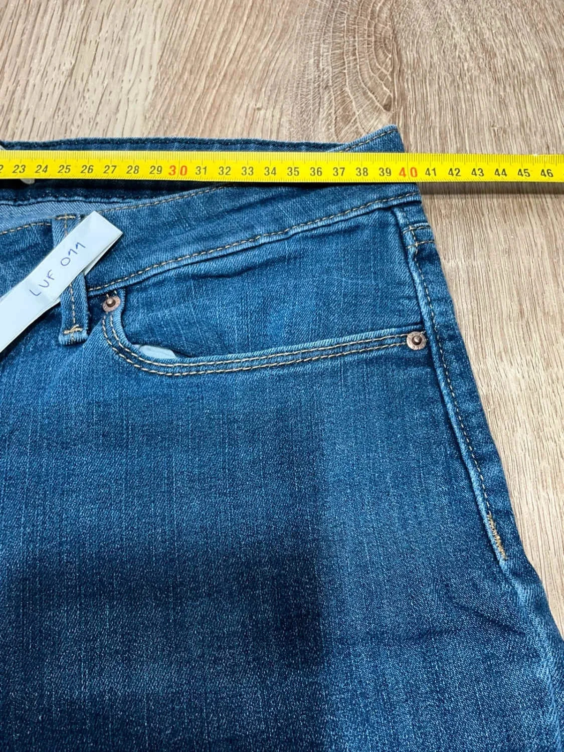 Jean Levi's Signature Mid-Rise Bootcut Taille W31 L32 Prepy Bleu Lvf 011 – photo 13